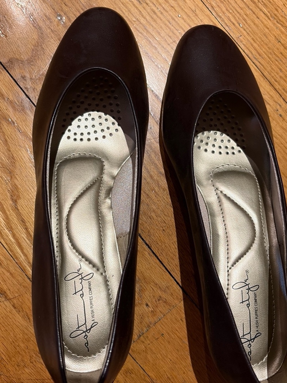 Brown Women's Comfort Pumps